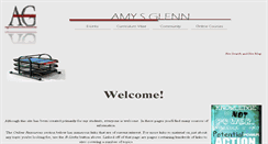 Desktop Screenshot of amyglenn.com
